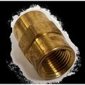 Barjan 0.125 in. Female Coupling; Brass 07443050